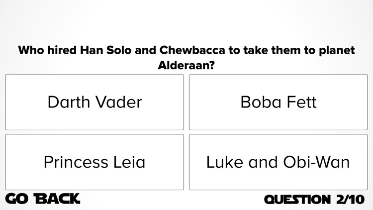 Ultimate Trivia: Star Wars Edition