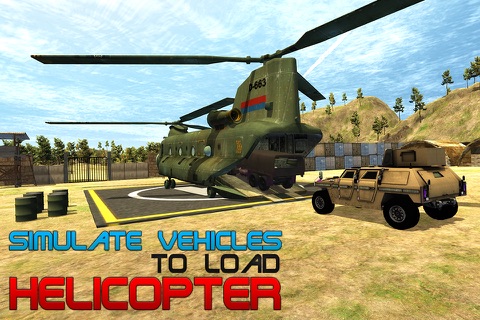 Army Helicopter Relief Cargo Simulator – 3D Commando Apache pilot simulation game screenshot 3