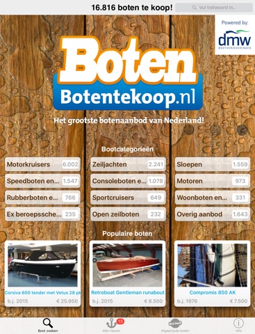 Botentekoop.nl screenshot 2