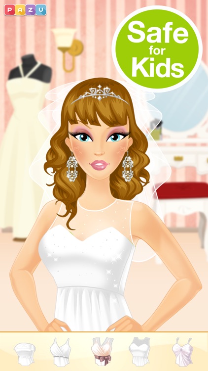 Makeup Girls - Wedding Dress Up & Make Up Game for girls, by Pazu