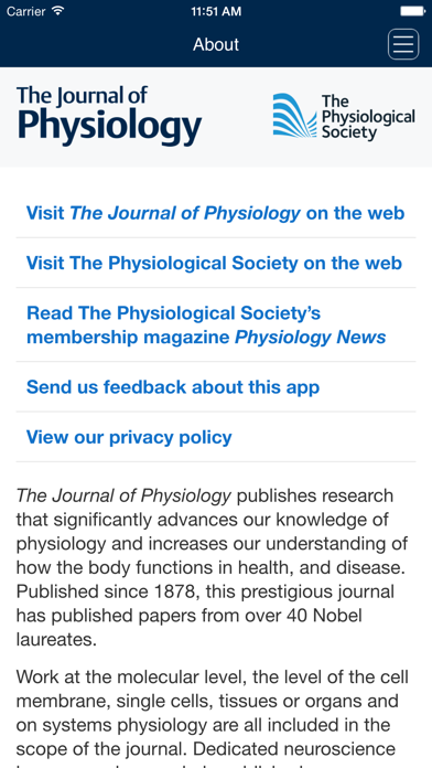 The Journal of Physio... screenshot1
