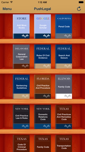 Statutes and Case Law Library by PushLeg