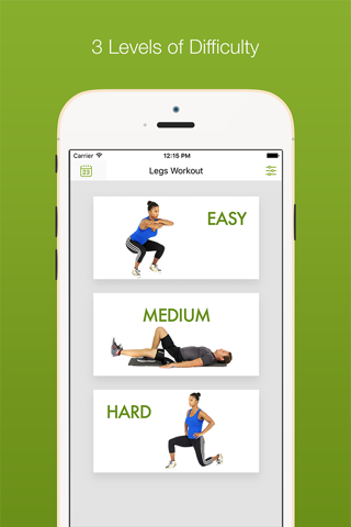 Daily Leg Workouts by Fitway screenshot 2
