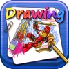 Drawing Desk Draw & Paint on Coloring Book - " Lego Bionicle Edition"