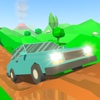 Pixel Car Up Hill Race 3D