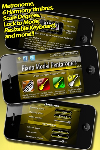 Piano Modal Pentatonics screenshot 4