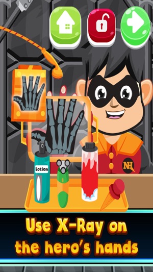 Superhero Hand Doctor Adventure Surgery Free(圖2)-速報App