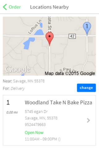 Woodland Take N Bake Pizza screenshot 2