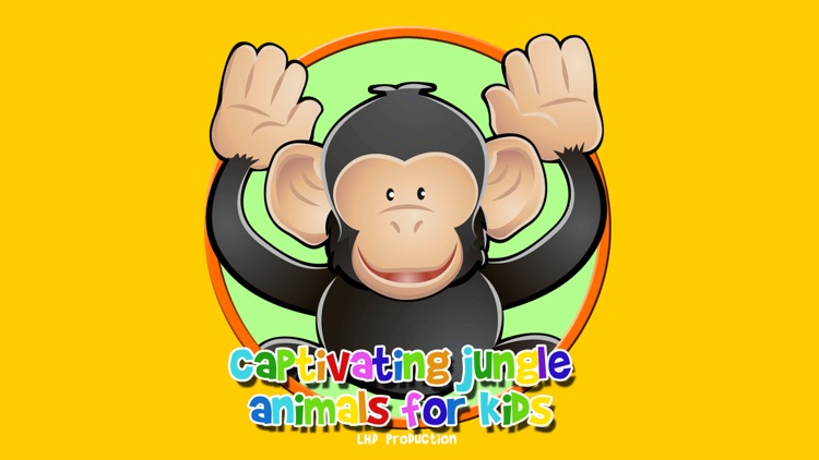 captivating jungle animals for kids - free screenshot-0