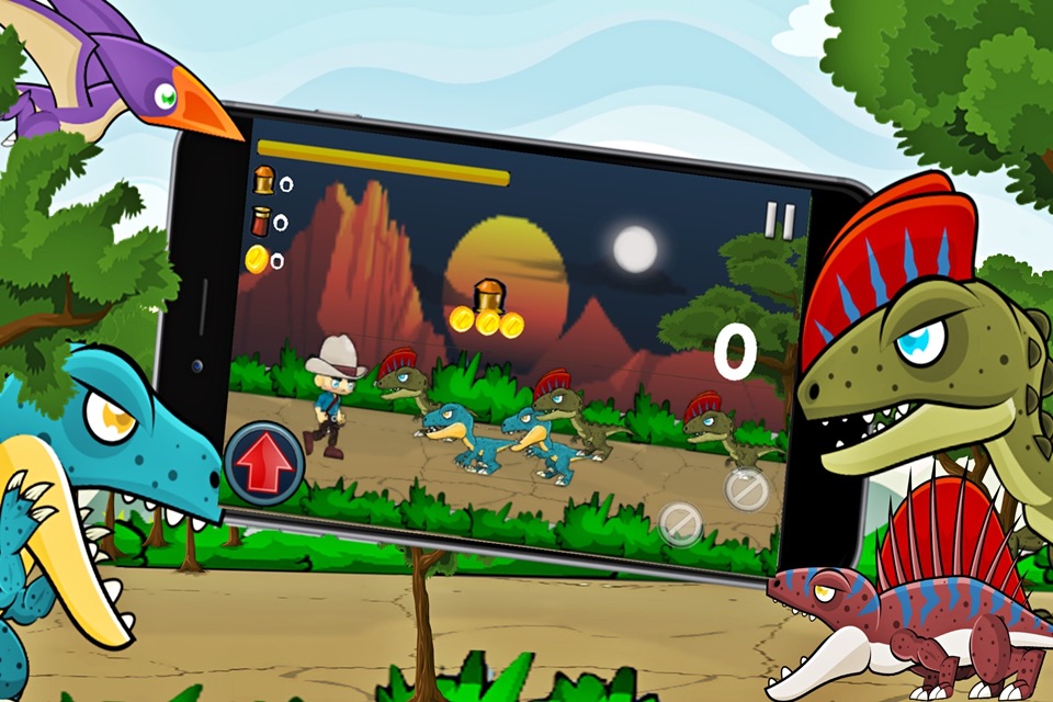 Dinosaur Classic Run fighting And Shooting Games screenshot 3