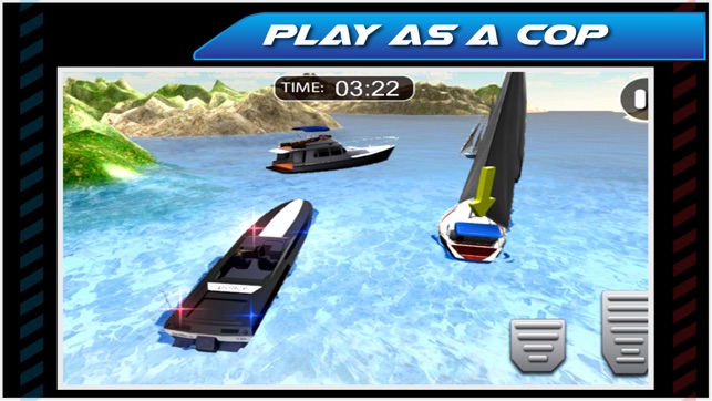 Emergency Police Boat Drive 3D(圖3)-速報App