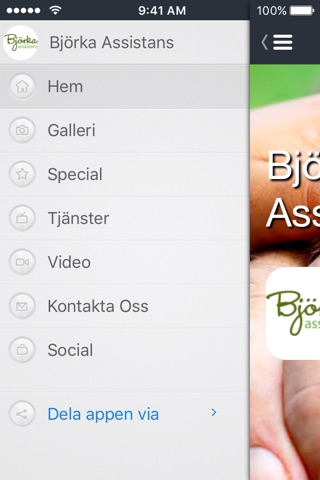 Björka Assistans screenshot 2