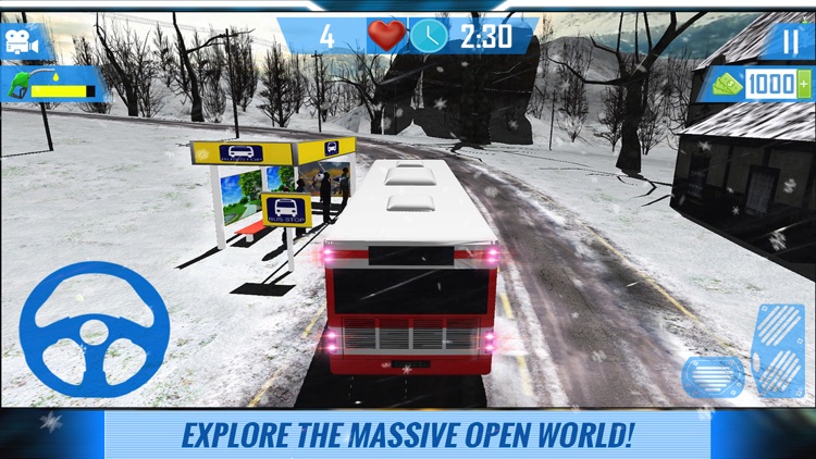 Snow Hill Car & Truck Driving Mania Simulator Game