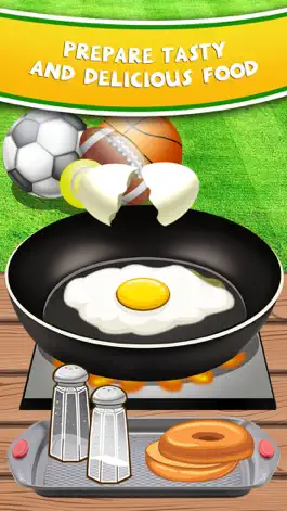 Game screenshot Sports Party Food Maker Salon - Fun Lunch Cooking & Candy Making Games for Kids! apk