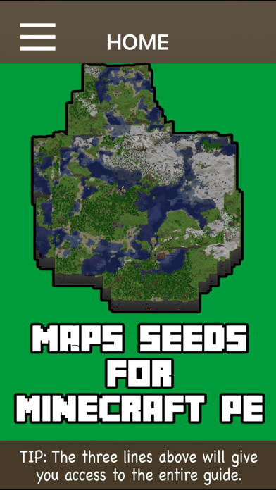 Maps Seeds For Minecraft Pocket Edition Screenshot 1