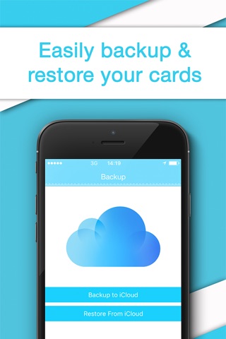 Credit Card Wallet - Reader & Scanner for Cards screenshot 3