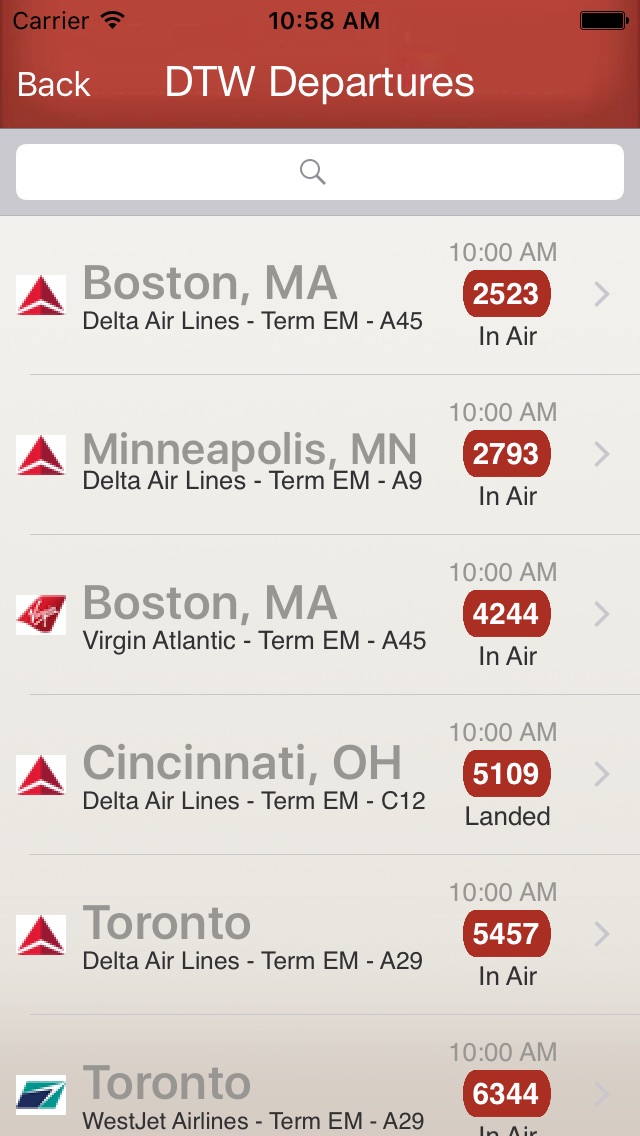 Flighty - Live Flight Arrival & Departure Status & Times Screenshot 2