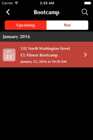 CL Fitness InTouch screenshot 2