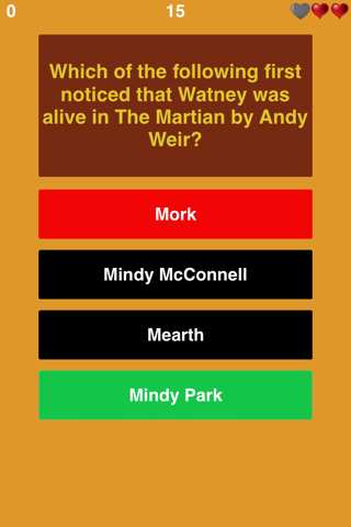 Trivia for The Martian - Super Fan Quiz for The Martian Trivia - Collector's Edition screenshot 4