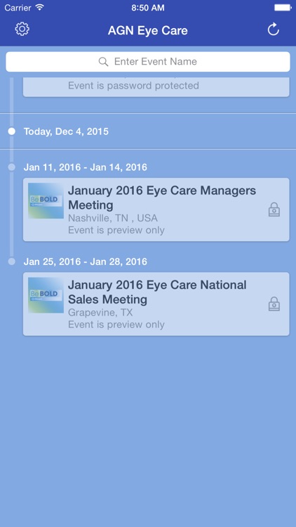 Allergan Eye Care Sales Meetings