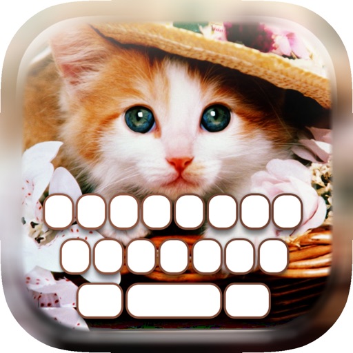 KeyCCM – Kitty Cat : Custom Color & Wallpaper Pet Keyboard Kitten Baby Themes icon