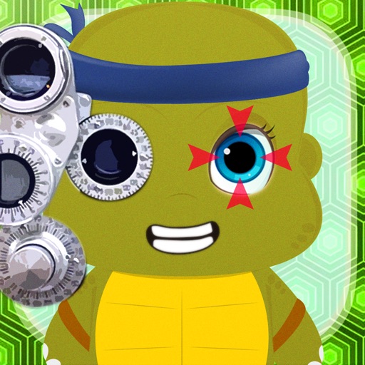 Eye Doctor Game Kids for Ninja Turtles Edition