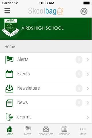 Airds High School - Skoolbag screenshot 2