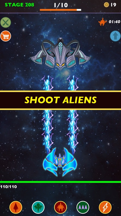 idle Alien Hunter: Space Tap Revenge --RPG clicker games