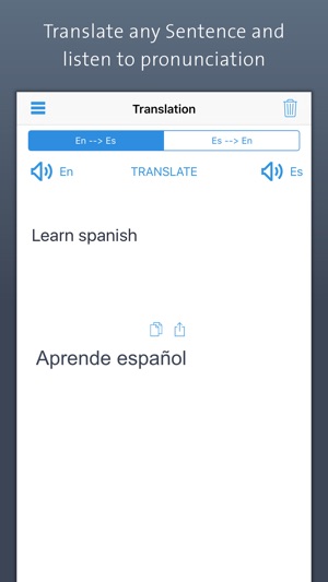 Spanish Dictionary | Offline Translation With Pronunciation(圖4)-速報App