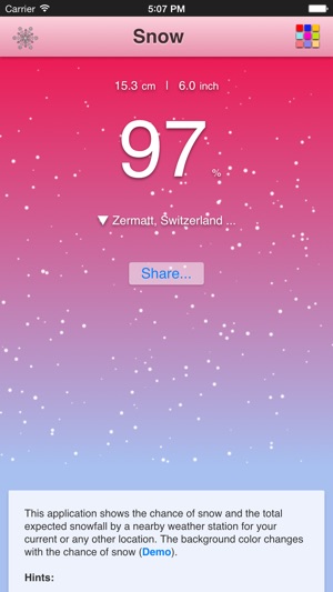 Chance of Snow(圖1)-速報App