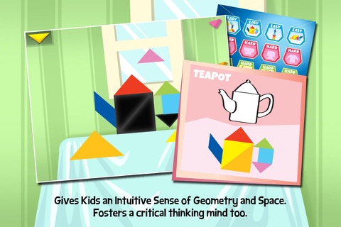 Kids Learning Puzzles: Houseware, My Tangram Tiles - náhled