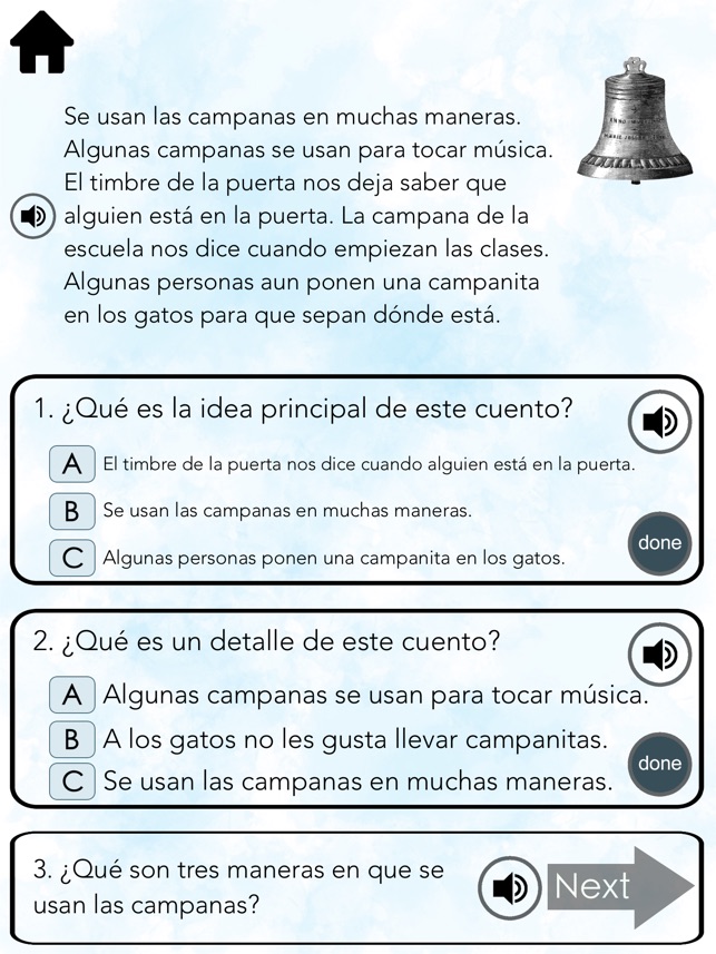 Spanish Reading ~ Main Idea(圖3)-速報App