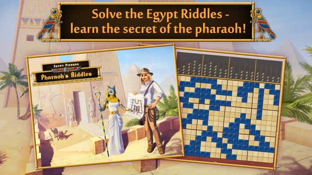 Egypt Picross. Pharaoh's Riddles. Griddl