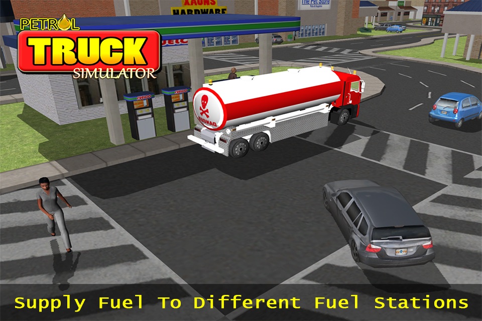Petrol Truck Simulator – Trucker driving & simulation game screenshot 2