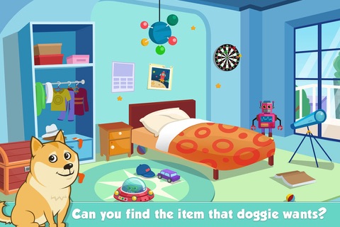 Happy Doggie - Find the Dog's Hidden Objects screenshot 2