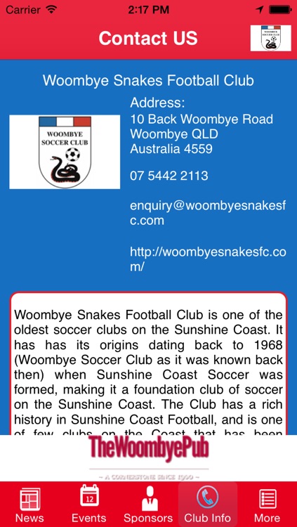 Woombye Snakes Football Club screenshot-3