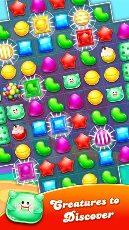 Candy Gems match 3 puzzle screenshot-4