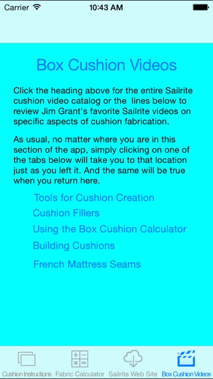 Box Cushion Fabrication Pro screenshot-4