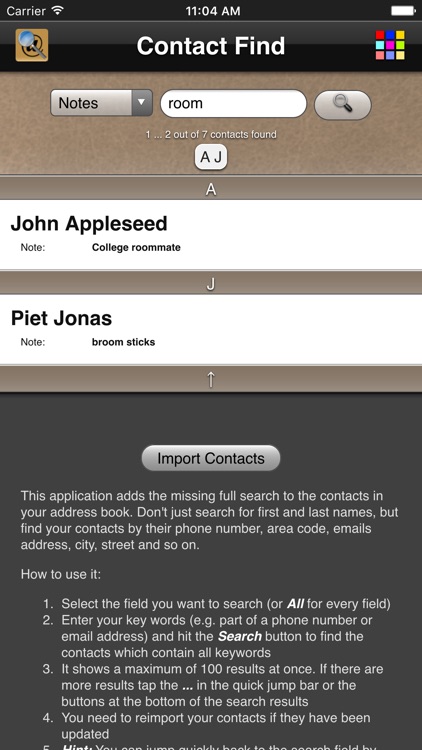 Contact Find screenshot-3