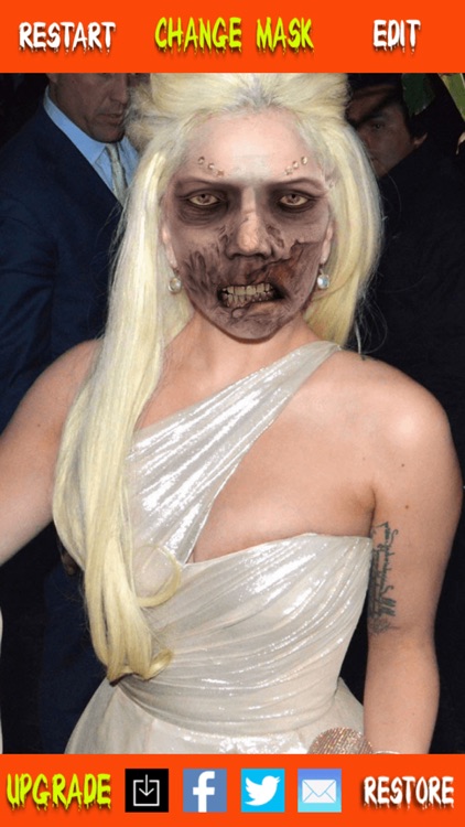 Spooky Makeover for Halloween season from photo booth Free screenshot-4