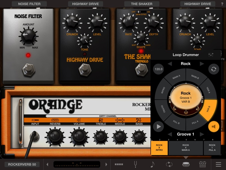 AmpliTube Orange for iPad screenshot-3