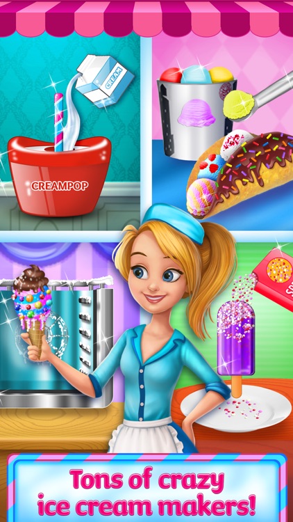 Ice Cream Truck Girl - Frozen Sweets Maker screenshot-4