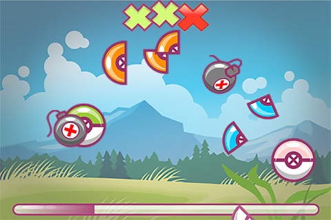 The Pukkimon Slicing Balls Adventure FREE screenshot 4