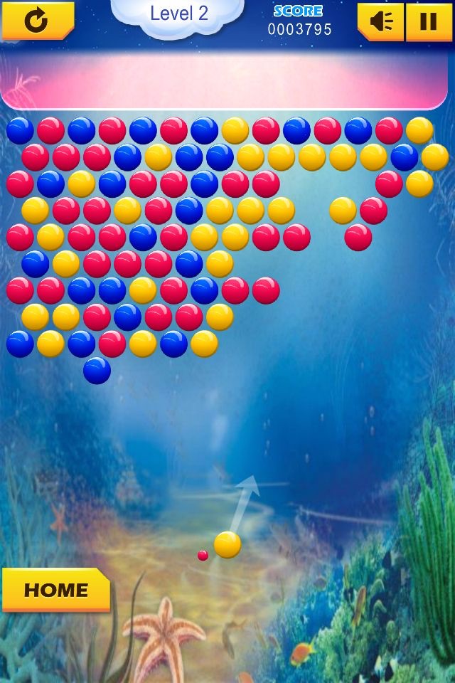 Bubbles Shooter-HD screenshot 3