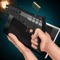 Simulator Shoot Gun - This game is a joke app, where you can play with the phone as a gun for fun