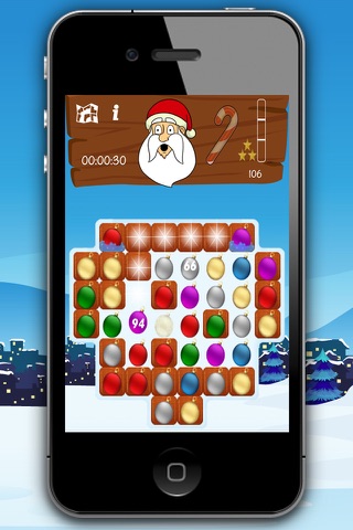 Christmas seasons & Santa crush - funny bubble game with xmas balls - Premium screenshot 3