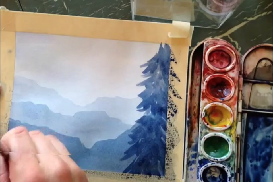 Learn Watercolour Painting Techniques screenshot 3
