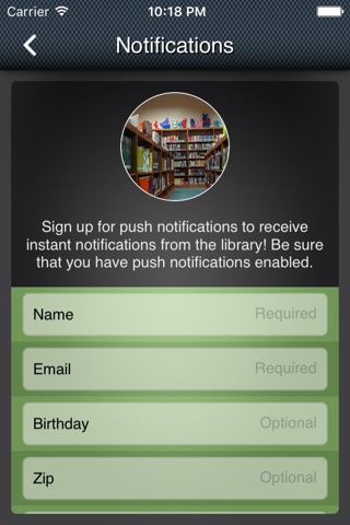 Creekside Library Calendar screenshot 3