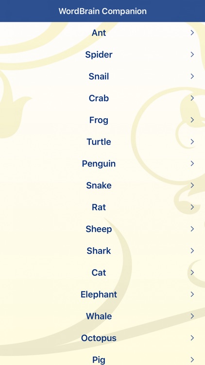 Cheat Companion for Word Brain - all answers, hints and cheats for the app Word Brain - FREE! screenshot-3