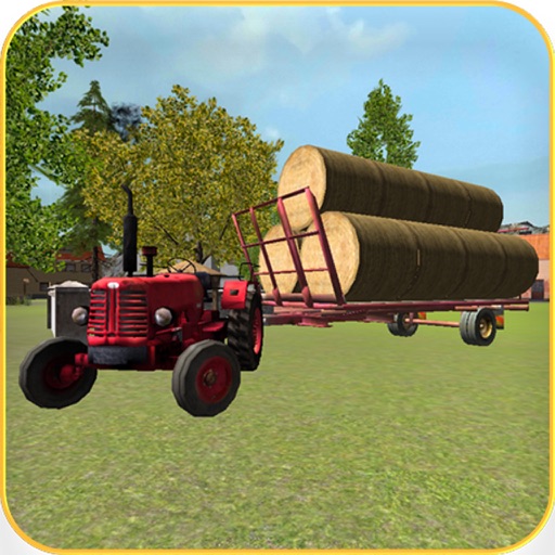 Classic Tractor 3D: Hay Icon